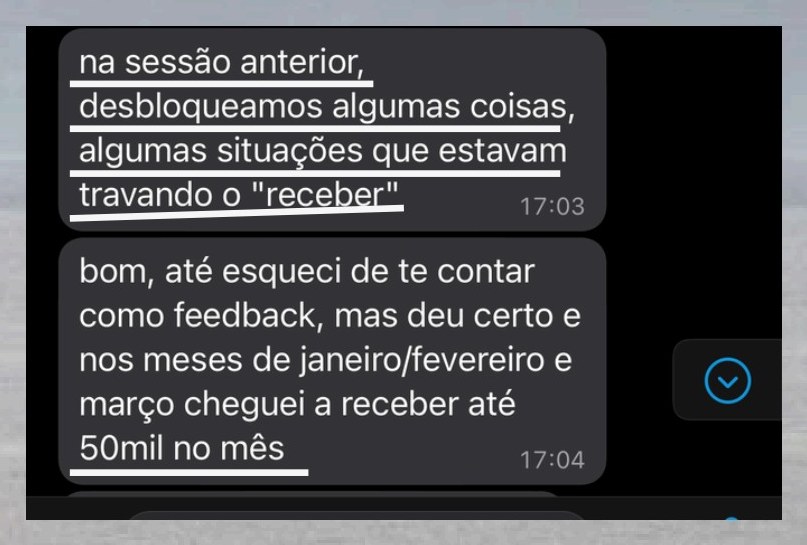 Feedback de cliente Almah 5